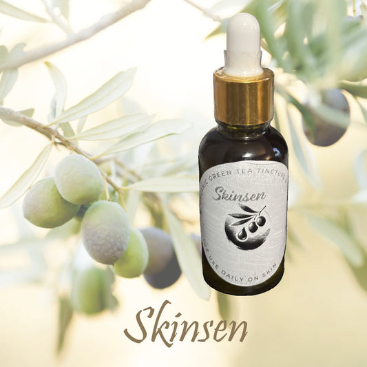 Skin Treatment Skinsen Natural Face Oil  Green Tea and Olive Oil Treatment