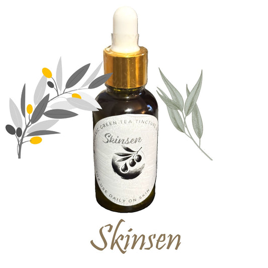 Skin Treatment Skinsen Natural Face Oil  Green Tea and Olive Oil Treatment