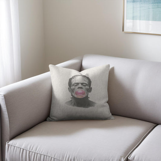 Frankenstein's Monster Woven Pillows