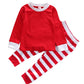 Delia's Kids Children's Striped Christmas Pajamas