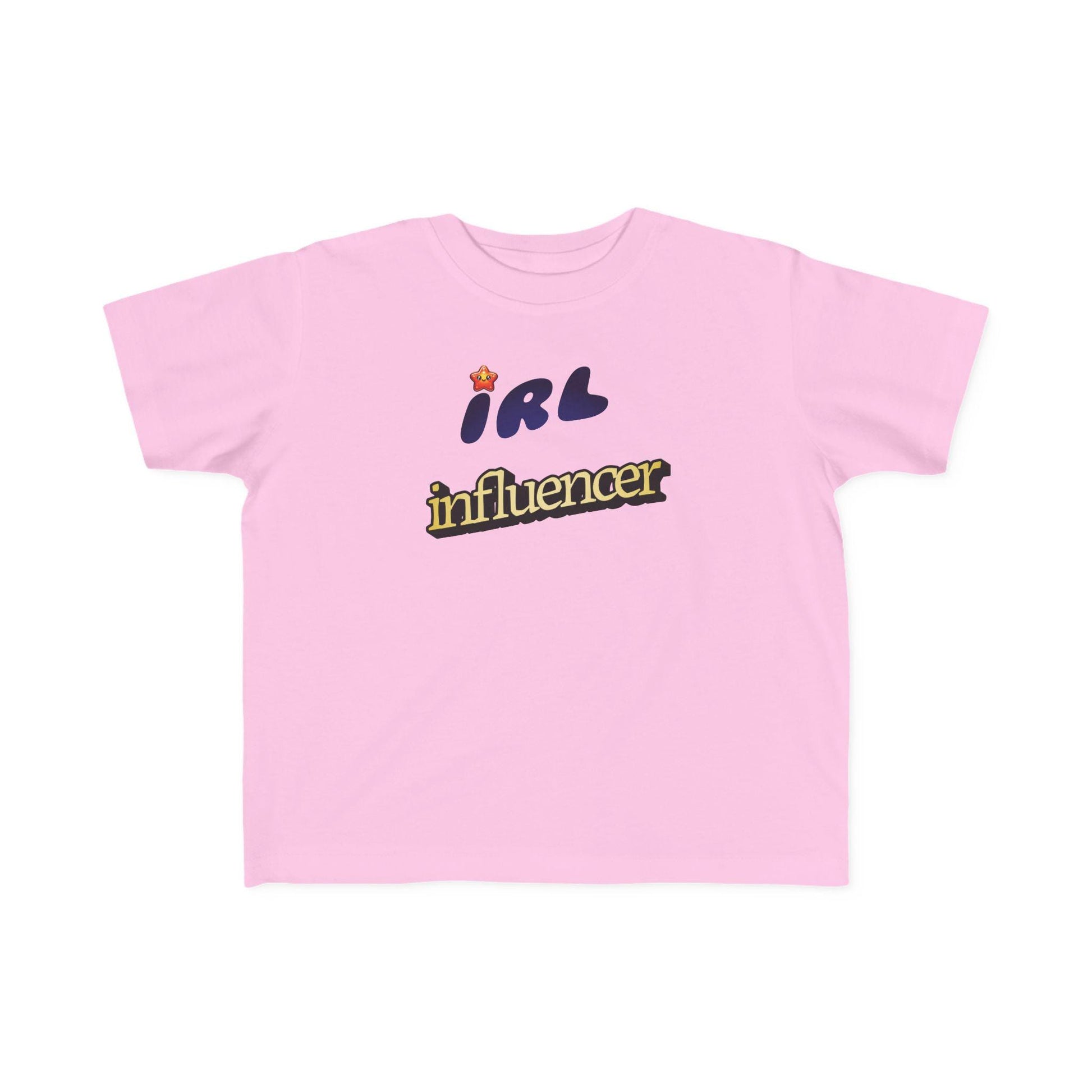 Instagram Fashion IRL Influencer Toddler T-Shirt, In Real Life Social Media Inspired Tee Fun Toddler T-shirt, Photo Shoot Tshirt for Toddler