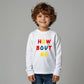 Sassy Children Clothing How Bout No Shirt Funny Kids Sweatshirt Halloween Costume Idea Sports Fan Attire Concert Outfit for Kids Social Media Trend Clothing Meme Day Outfit Spirit Week Attire